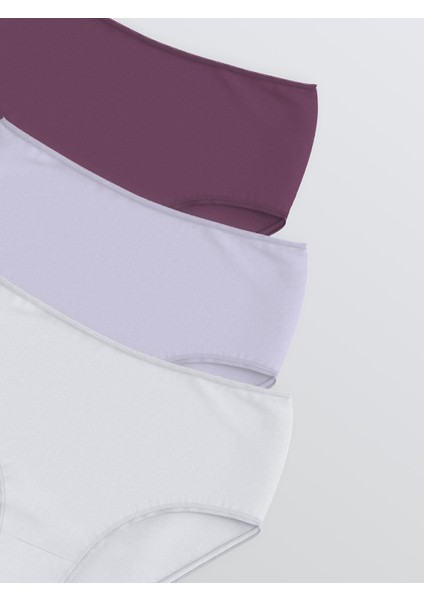 Yeni Sezon Düz Klasik Külot 3'lü modelleri