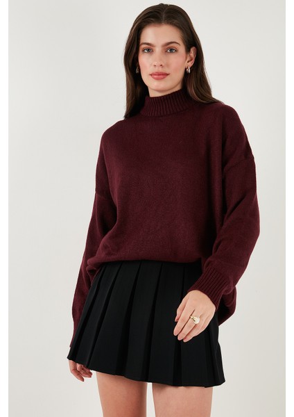 Oversize Fit Balıkçı Yaka Yumuşak Dokulu 2'li Paket Triko Kazak Bayan Kazak 680KZ00469S2 fiyatları