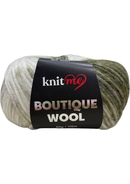 Hubi, Knit Me Boutique Wool 50 Gram Örgü Ipi