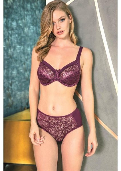 Arias Closet Balenli Desteksiz Dolgusuz Toparlayıcı Dantelli Küçültücü Sütyen ve Külot Takım fiyatları