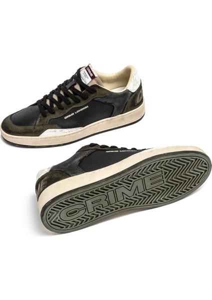 Erkek Sneaker ( Günlük) 11204AA8 Crime London Chelsea Black fırsatları