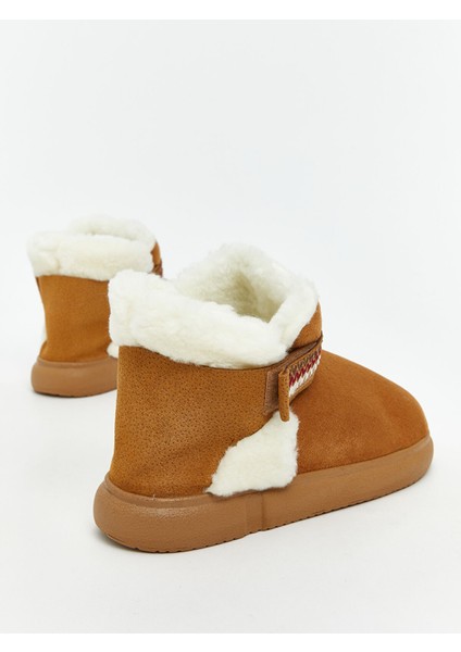 Yeni Sezon Süet Görünümlü Kadın Ev Botu indirimleri