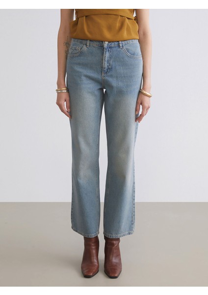 Yeni Sezon Wideleg Kadın Jean Pantolon modelleri