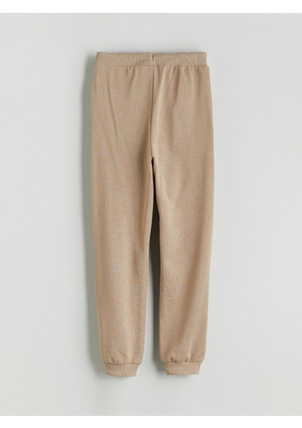 Yeni Sezon Beli Lastikli Kız Çocuk Jogger Eşofman Alt 2'li fırsatları