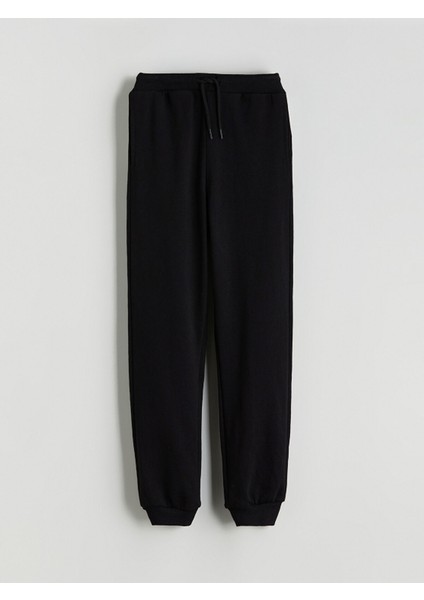 Yeni Sezon Beli Lastikli Kız Çocuk Jogger Eşofman Alt 2'li indirimleri