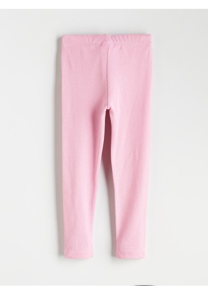 Yeni Sezon Beli Lastikli Kız Çocuk Tayt 2'li modelleri