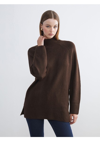 Yeni Sezon Yarım Balıkçı Yaka Kadın Triko Kazak fiyatları