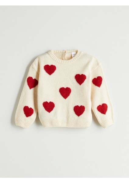 Yeni Sezon Bebe Yaka Kız Çocuk Triko Kazak modelleri