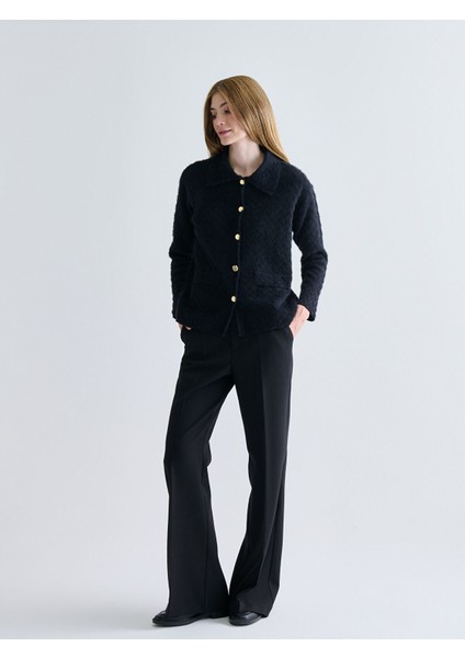 Yeni Sezon Polo Yaka Kadın Triko Hırka fiyatları