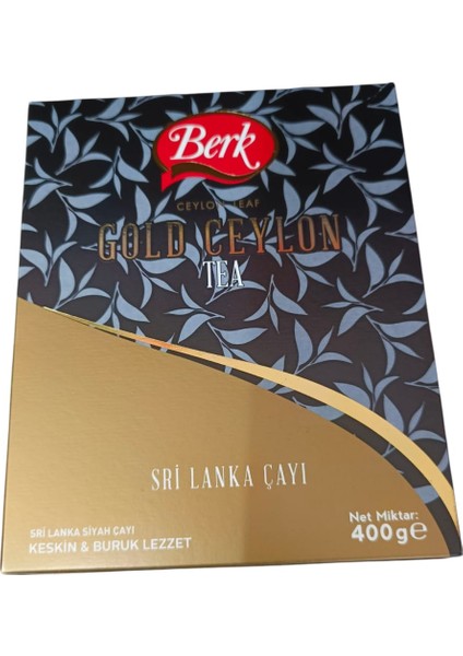 Gold Ceylon Çayı Sri Lanka Siyah Çay 400 Gr.