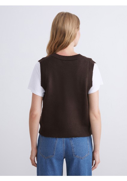 Yeni Sezon V Yaka Kadın Triko Süveter fırsatları