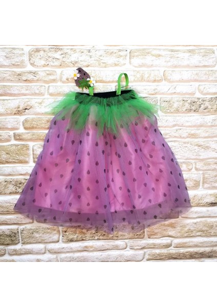 2-3-4 Yaş Askılı Çilek Kostüm Kız Çocuk Elbise fiyatları