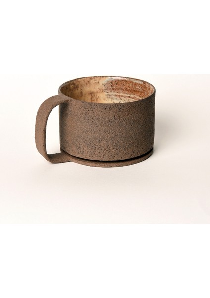 Toffee Kahverengi Kahve Fincanı – 180 ml Stoneware – 1 Adet
