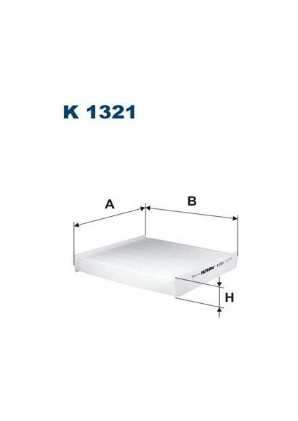 Fıltron K1321 - Polen Filtresi Clıo Iv 12 Symbol Iıı 13 Captur I 13 Sandero Iı 12 Logan Iı 12 Talıant 21 Captur Iı 20 Clıo V 19 Mıcra V K14 16 Juke F16 19 0.9tce 1.0tce 1.2tce 1.3tce 1.5dci