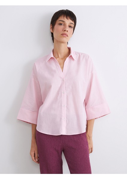Yeni Sezon Oversize Kadın Gömlek