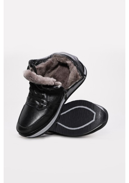 Hakiki Deri Kürklü Erkek Klasik Bot 245KMA064-1 modelleri