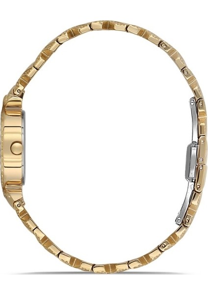 DK.1.AG1408.05 Taşlı Tasarım Çelik Kordon Çelik Kasa 5 Atm Suya Dayanıklı Altın Renk Kadın Kol Saati fiyatları