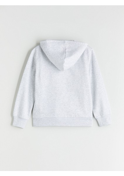 Yeni Sezon Uzun Kollu Kız Çocuk Kalın Fermuarlı Sweatshirt modelleri