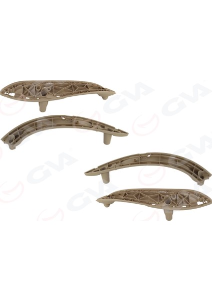 Kapı Tutamak Seti 4 Parça Karbon Fiber Bej Bmw F30 2013