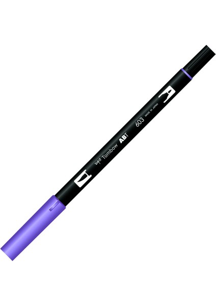 Dual Brush Pen Grafik Çizim Kalemi 603 Periwinkle