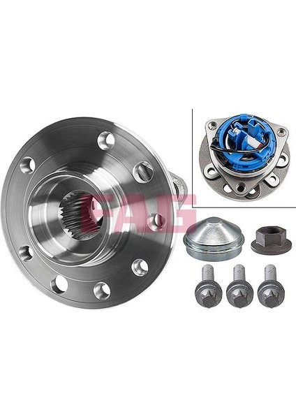 Ön Teker Poryası Rulmanlı Vectra C 1.6 16V-1.9 Cdtı-2.0 Dtı-3.0 Cdtı-Sıgnum 1.9 Cdtı Abs Li 5 Bijon