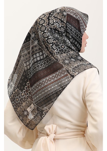 Kehribar Eşarp 70291-07 Acı Kahve Haki modelleri
