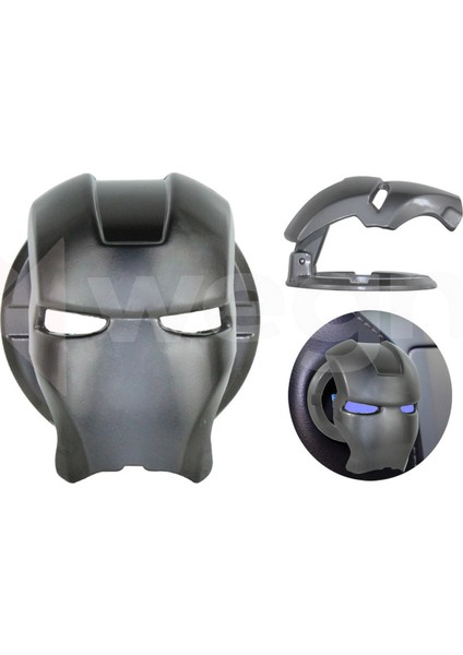 Msa-Shop Iron Man Start Stop Koruyucu Kapak Füme