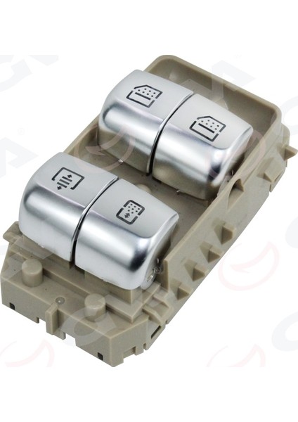 Cam Acma Salterı Arka Bej. Beyaz Isık Mercedes S-Class W222 14