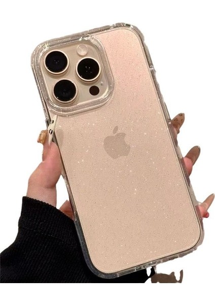 Iphone 13-14-15 Uyumlu Simli Şeffaf Yumaşak Kılıf fiyatları