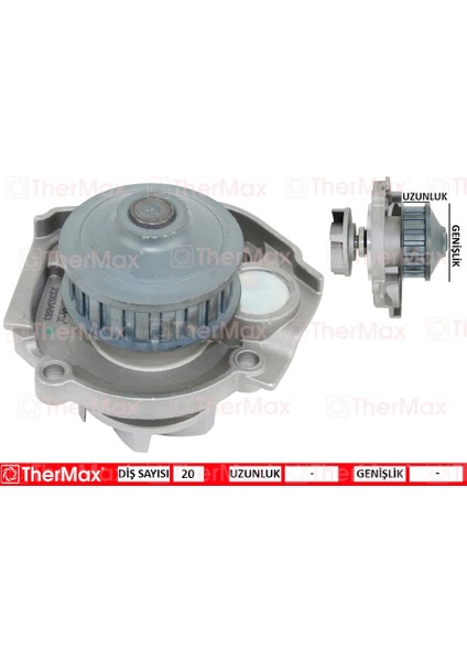 Devirdaim Uno 60-Palıo 1.2 20 Diş PA286A T 5973713