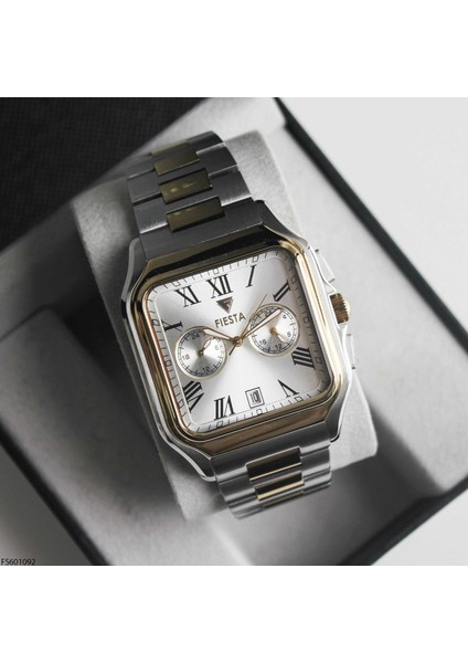FS601092 Çelik Kordonlu Erkek Kol Saati