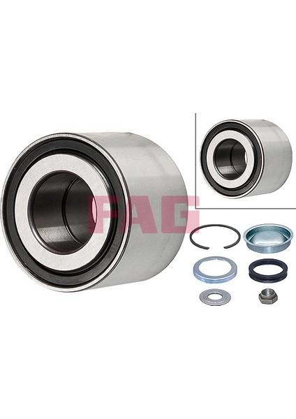 Arka Teker Rulmanı Kit P106 Iı 96 P206 98 P306 94 C2 03 C3 02 96 Saxo-Xsara 25X52X37