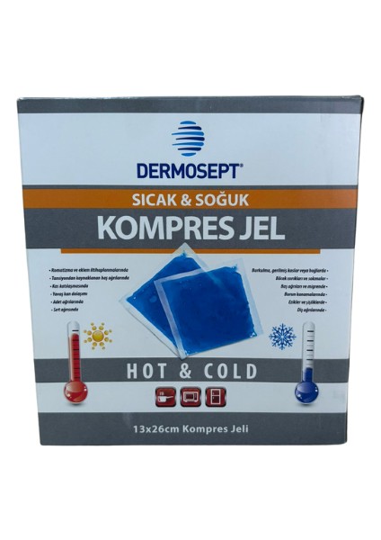 Sıcak & Soğuk Kılıflı Termojel 13X26 3'lü fiyatları