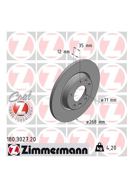 Arka Fren Aynası Astra L 2021 -Combo E-Grandland-C4-Berlıngo 18 308 14 -3008-PARTNER 18 408 22 268X71X35X5DL Dolu