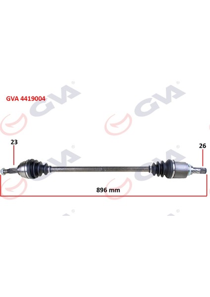 Aks Ön Komple Sağ Clıo Iv-Symbol 1.5dcı 12 Logan Iı-Sandero Iı-Stepway 1.5dcı 10 Stepway Iı 1.6-16 16V