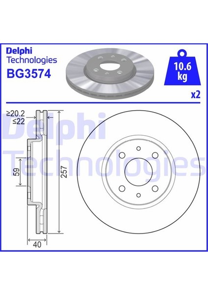 Ön Fren Aynası DOBLO-LINEA-FIORINO-BIPPER-NEMO-LINEA-500-BRAVO-MITO-IDEA 15JNT 257.5X22X4DLXHAVALI