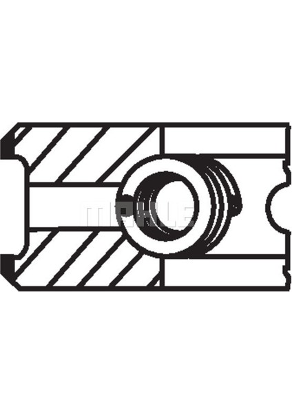 Segman 81.00MM Std Caddy Iıı Golf Iv-V Bora Passat 1.6 01- Bfq Bgu Alz Bse Bsf