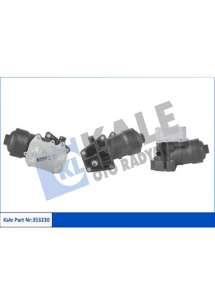 Yağ Filtre Kütüğü Yağ Soğutuculu Vw-Audı-Skoda-Seat 10-16 1.6tdı-2.0tdı Cay-Ckub
