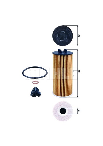 Yag Fıltresı Bmw B37 B38 B47 B46 B48 F45 F46 F48 F39 I8 Mını F54 F55 F56 F57 F60