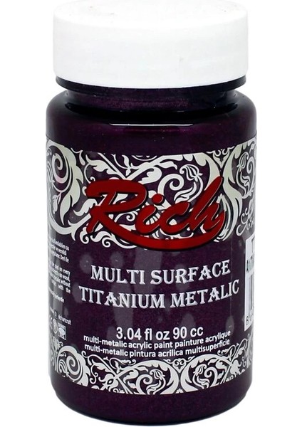 Multi Surface Titanium Metalik Boya 90 Cc. 2560 Antik Mürdüm