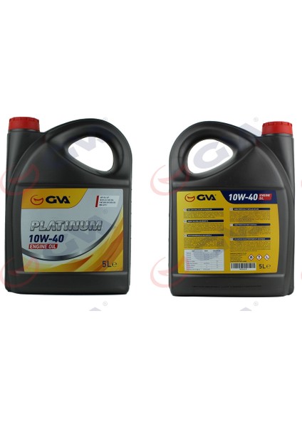 Motor Yağı 10W40 5 Lt Platınum Yarı Sentetik Apı Sl/cf