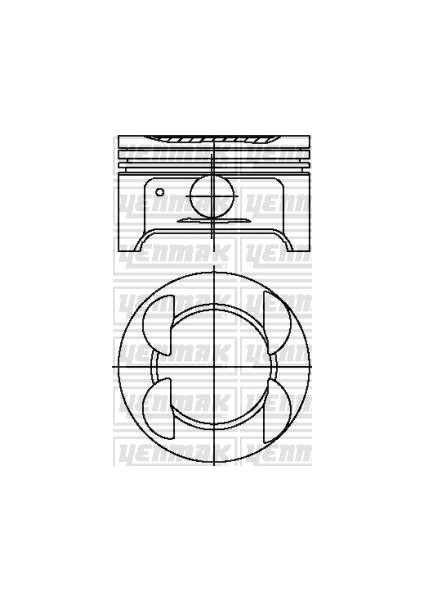 Pıston Segman Std 7900MM Focus Iı 04 11 C Max 05 11 Mondeo Iv 07 14 16 Zetec S Efı 100PS-115PS-123PS