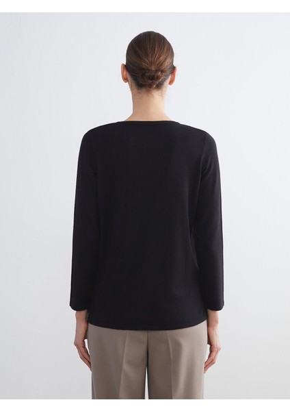 Yeni Sezon Bisiklet Yaka Kadın Triko Kazak fırsatları