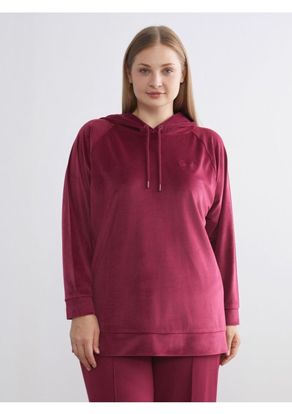 Yeni Sezon Kapüşonlu Kadife Kadın Pijama Üstü fiyatları