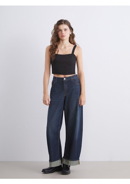 Yeni Sezon Kare Yaka Askılı Crop fiyatları