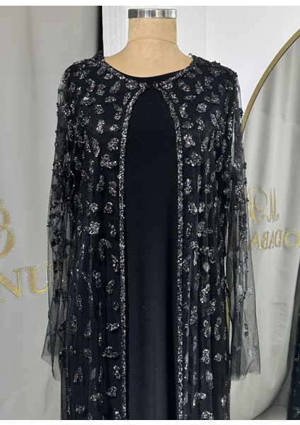 Perla 2'li Takım Taşlı Abaya fiyatları
