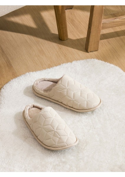 Yeni Sezon Içi Pelüş Kadın Ev Terliği