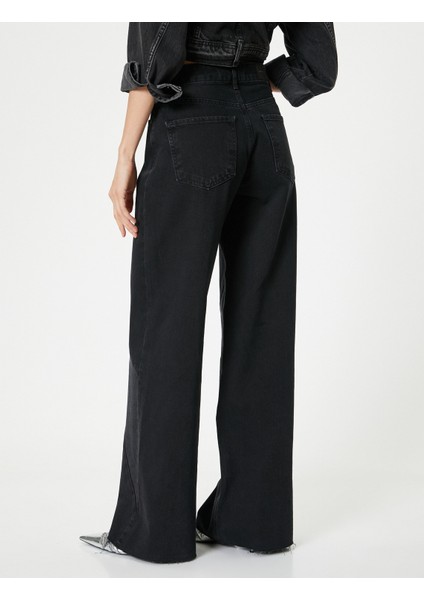 Kadın Jean Pantolon 6WAL40034MD Siyah fırsatları
