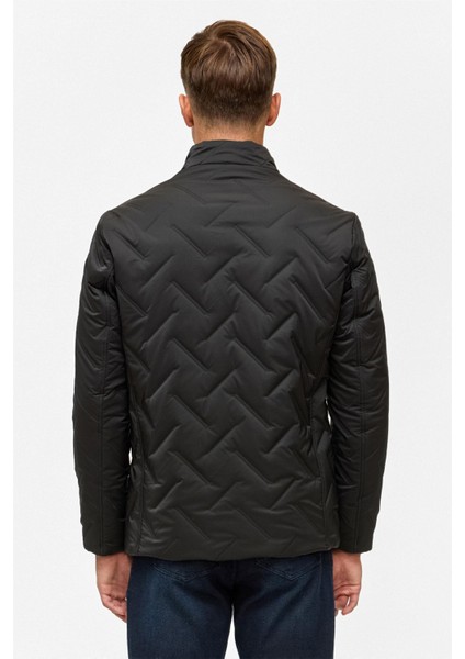 Kapitone Erkek Mont MN2008700485 Siyah indirimleri