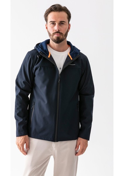 Softshell Erkek Mont 6044-1 Lacivert